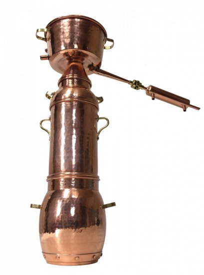 CopperGarden® Alquitara Plus - 2 Liter - Destille für ätherische Öle - zum Schließen ins Bild klicken